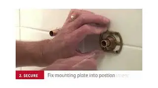 How to install an Aqualisa Shower Valve...