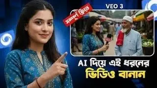 Ai ভিডিও তৈরি মোবাইল দিয়ে। Veo 3 এর মতো ভিডিও বানান যত খুশি তত। Ai video  Generate 