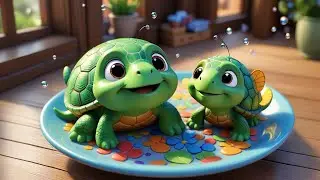 Four Tiny Turtles in a Teacup + More Nursery Rhymes & Kids Songs