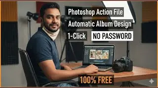 1 घंटे का काम 5 मिनट में! || Auto Fill Album Design Action || Free for All