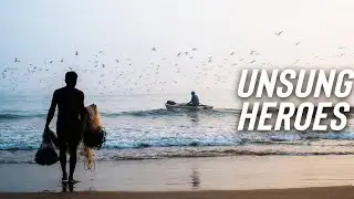 &laquo;Он в одиночку отправился в темное море&hellip; на лодке из пенопласта | Отважные рыбаки Алаппужи&raquo;