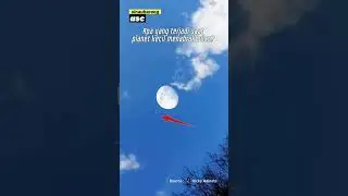 Planet Kecil Menabrak Bulan ? #trending #shortsviral #meteor