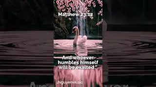 Lord, Teach Us Humility | Matthew 23:12 Prayer with Calming Piano & Nature   #christianshorts