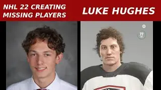 NHL 22 Luke Hughes + Skating Styles & More!| NHL 22 Creating Players Series
