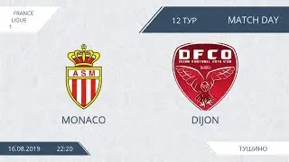 AFL19. France. Ligue 1. Day 12. Monaco - Dijon