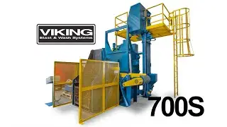 Viking Blast and Wash Systems 700S tumble blast machine