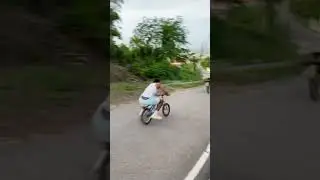 Carrera de Bicicleta clandestina 😱