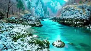 Soothing River Sound for Deep Sleep | Natural White Noise for Wellness & Calm Mind