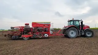 #68 Kvietrugių sėja! Pottinger Terrasem C4F! ❤️❤️❤️