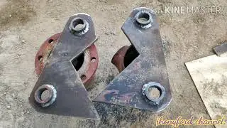 Welding Project/Modified Bucket Backhoe To Excavator