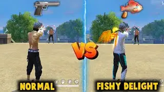 NEW FISHY DELIGHT DESERT EAGLE DAMAGE ABILITY TEST | BEST DESERT EAGLE - GARENA FREE FIRE