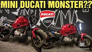 MINI DUCATI??🤔//vento rocketman modificada🔥🏍️\\