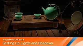 Verge3D for Blender - Setting Up Lights and Shadows
