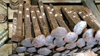 DIY Projects Railroad Spike Hook Prepping Part 1