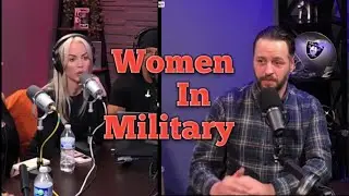 Andrew Wilson debates Army Chick whether women belong in the military  heated debate