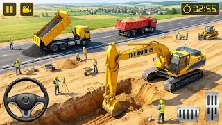 Real JCB Construction Games 3D - City Building Simulator 2026 - Android Gameplay