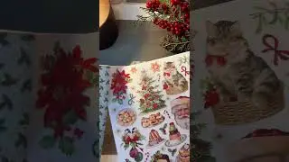Christmas Gift Tag DIY | ASMR