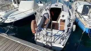 Ma toute première navigation sur un  bateau , mon Janneau Sangria