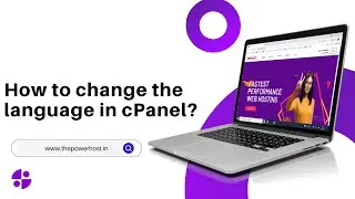 How to change the language in cPanel with The PowerHost