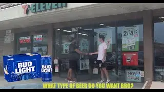 Asking Strangers To Buy Me Beer