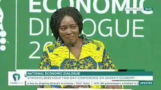 Vice Prez Prof. Naana Jane Opoku's Elevating Speech at the National Economic Dialogue 2025
