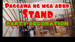 How to make DIY metal Wedding arch backdrop.