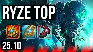 RYZE vs DARIUS (TOP) | KR Master | 25.10