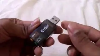 USB Sound Card ENTER - How it works
