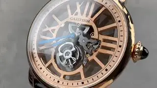Cartier Rotonde de Cartier Flying Tourbillon Skeleton W1580046 Cartier Watch Review