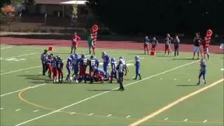 TCYFL 2016 Major Varsity Rochester Warriors vs. Black Hills Wolves