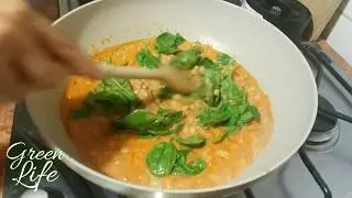 White beans and coconut milk | Easy Vegan Meal