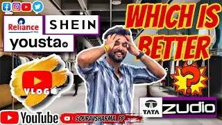 TaTa Zudio V/S Reliance Yousta Kon Hai Sabse Best 🤔 || Sourav Sharma PP
