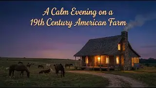 A Calm Evening on a 19th Century American Farm | Sleep Story & Relaxing History