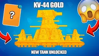 UPDATE! NEW LEGENDARY TANK KV-44 GOLD UNLOCKED and Upgrade 15 level in Hills of Steel