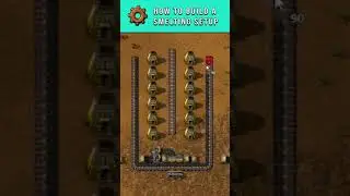 How To Build A Smelting Setup In 60 Seconds - Factorio