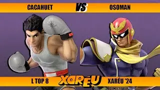 Xaréu '24 - Osoman (Captain Falcon) vs Cacahuet (Little Mac) - Losers Top 8 - Ultimate