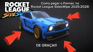 COMO PEGAR O FENNEC DE GRA&Ccedil;A no Rocket League Sideswipe (ATUALIZADO 2025)