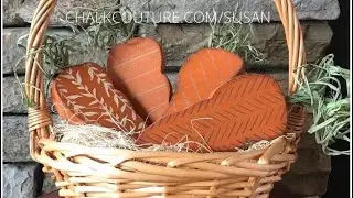 Wood Carrots with Decorative Detail!