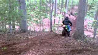 kawasaki ninja dirt biking