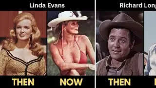 The Big Valley (1965 to 1969) Cast THEN and NOW - All the cast weak in old age.