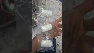 100gm ffs machine without filling machine  manual operation Naveena packagings#automaticpackaging