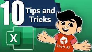 Top 10 Microsoft Excel Tips &Tricks Office Formula AI | Learn Excel Functions Free Beginner Guide