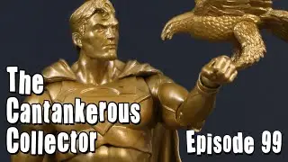 Episode 99: SUPERMAN Comic Book Gold Statue Action Figure Collectible Video McFarlane Toys SDCC 2024