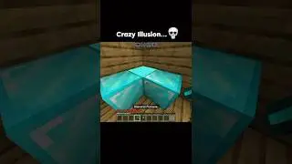 Minecraft Insane Illusion......🤯 #shots