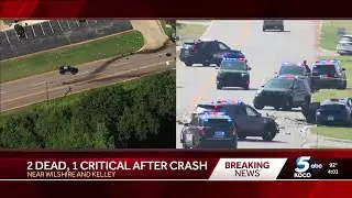 OCPD: Two killed, one hospitalized after northeast Oklahoma City crash