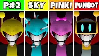 Incredibox Sprunki: Phase 2 But Everyone Is Sky VS Pinki VS Funbot