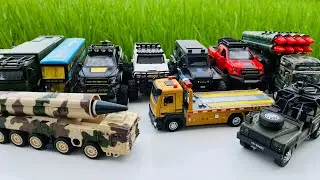 Toy Army Vehicle Set, Fighter Jet, Tank, Nuclear Truck, Police & Troop Transport #421