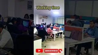 Serious work in Hi Impact office #shorts #ytshorts #officelife #office