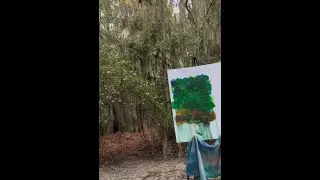Micro Message Meditation on a Path in Savannah, GA