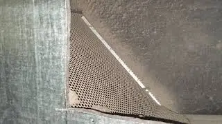 Return air duct obstruction